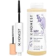 Honest Beauty Extreme Length Volumizing Clean Mascara + Honest Lavender Foaming Bubble Bath Bundle | Naturally Derived + Cruelty Free | 0.27 fl oz, 12 fl oz