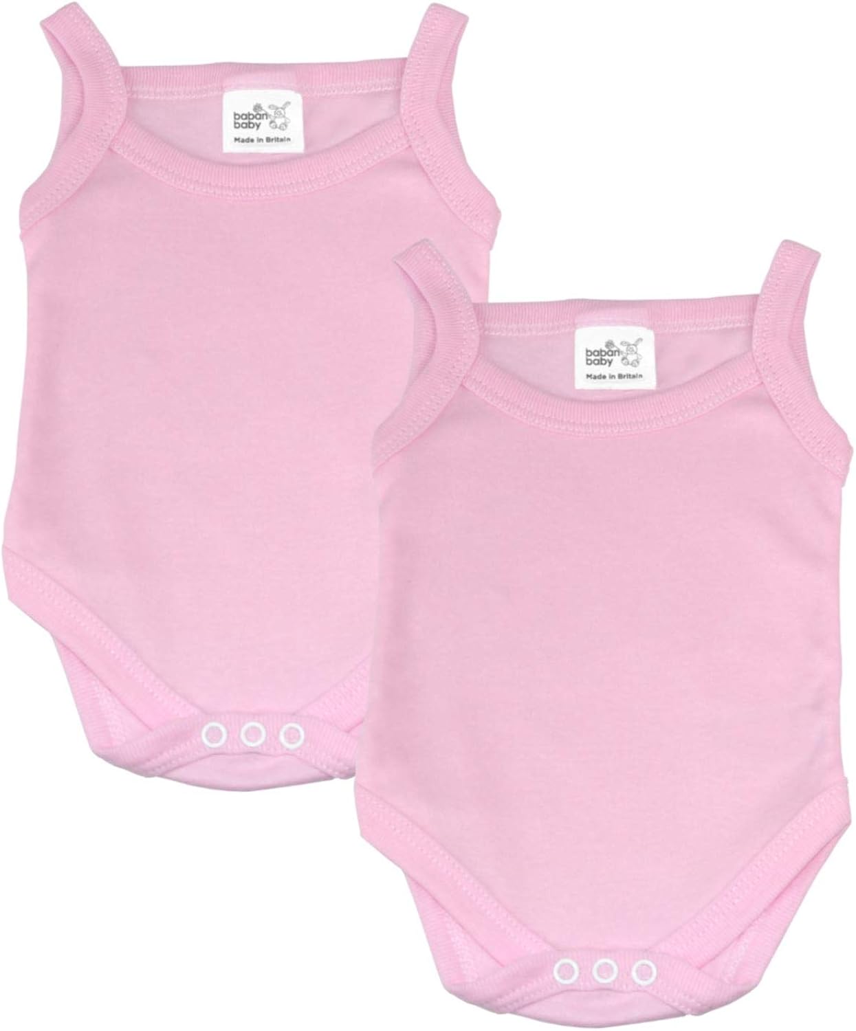 pink baby vests