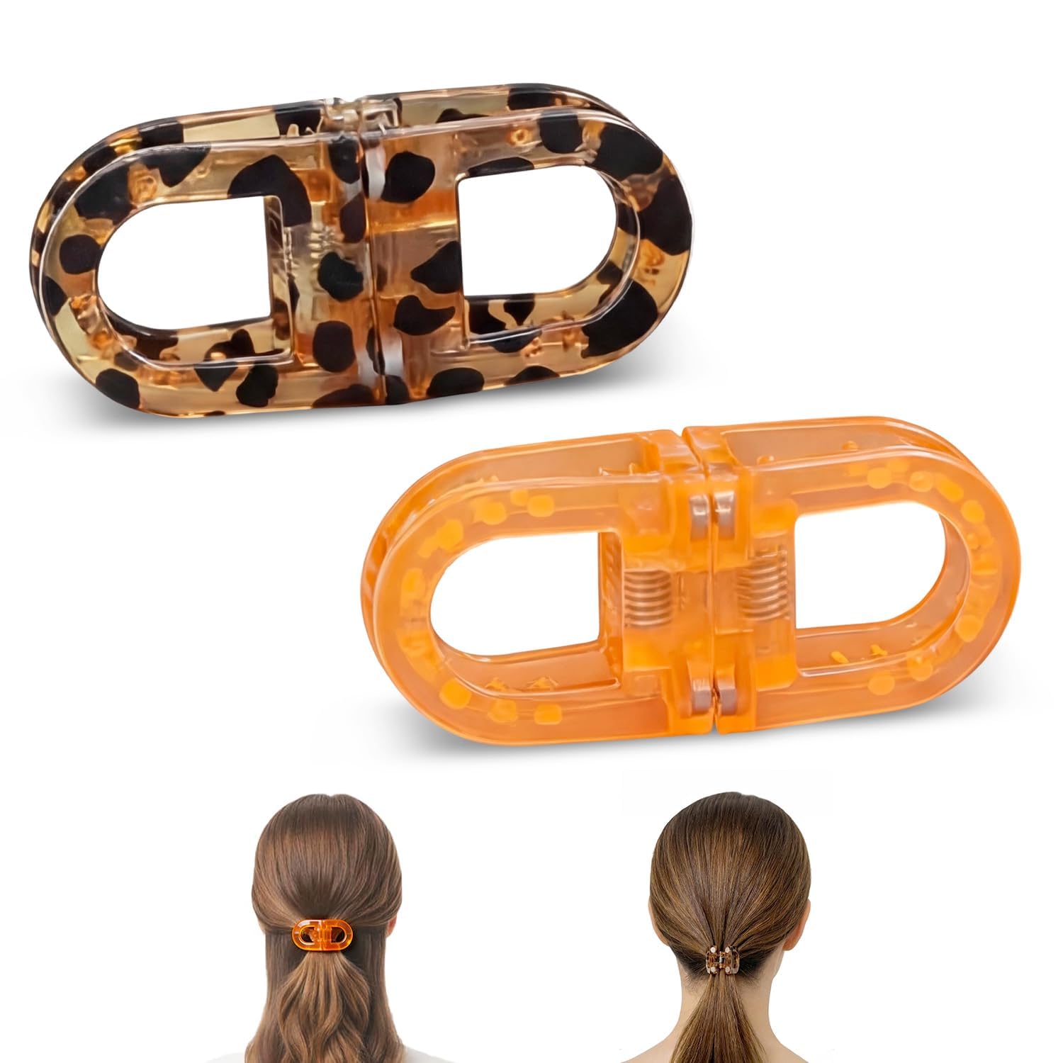 Photo 1 of 2-Pack Smart Magnetic Hair Clips for women