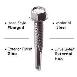 U-Turn Fasteners Self Tapping Screws - #12-24 x