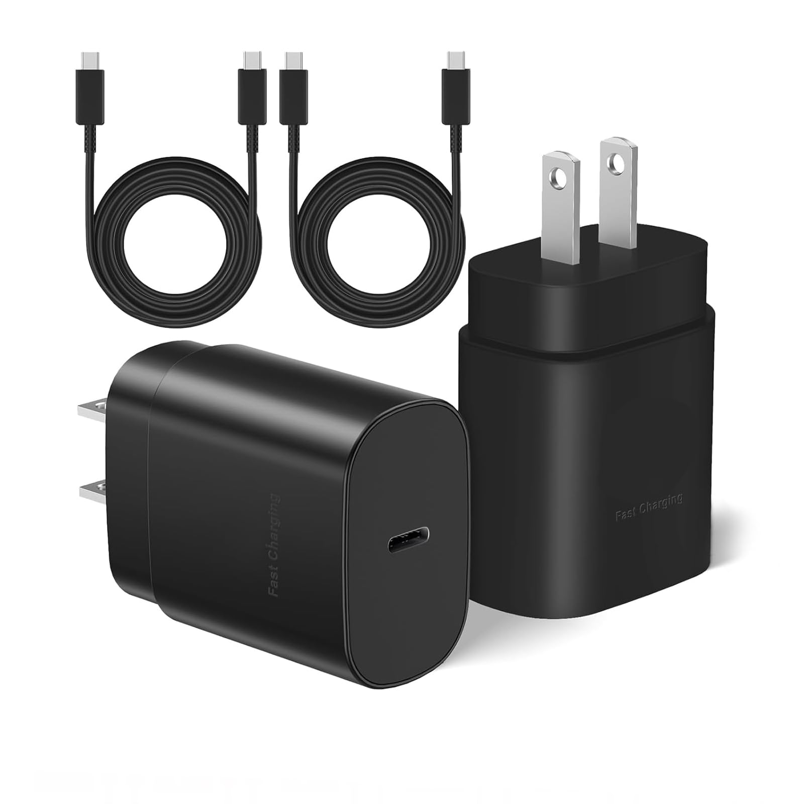 Type-c Charger Fast Charging Block,25W Power Adapter with 4FT Cable, Ultra Fast Charging for Samsung Galaxy S24 S23 S22 S21 Ultra/S20 Ultra/Note 20 Ultra and Other Devices
