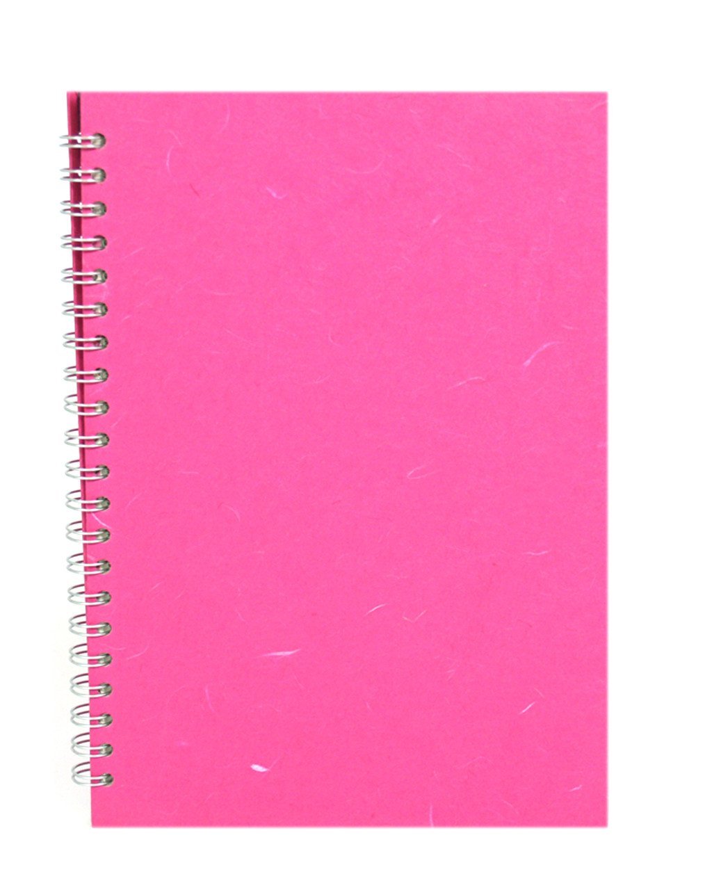 Pink Pig A4 Portrait Sketchbook | White Cartridge, 35 Leaves | Bright Pink