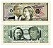 Pack of 5 - Donald Trump VS Hillary Clinton Federal Indecision Note 2016 Dollar Bill - Highly Collectible Novelty Dollar Bill - Funny for Democrats or Republicans - Funniest Political Gift of 2016