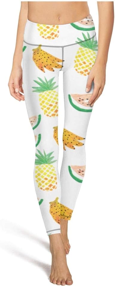 pineapple workout pants