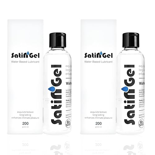SATIN GEL Water-Based Personal Lube, Sex Lubricant, Lube for Men, Women and  Couples, Plant-derived Lubricant, Toy & Condom Compatible 2 Pack in Kenya