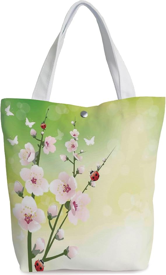 iPrint Bolsa de la compra de lona, bolso de hombro, bolso de hombro