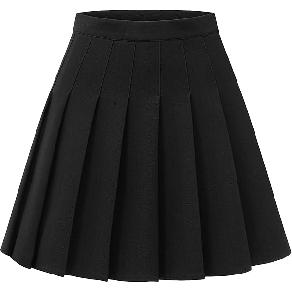 Urban CoCo Women's Uniforms Plaid Pleated Mini Skirt (#10, S