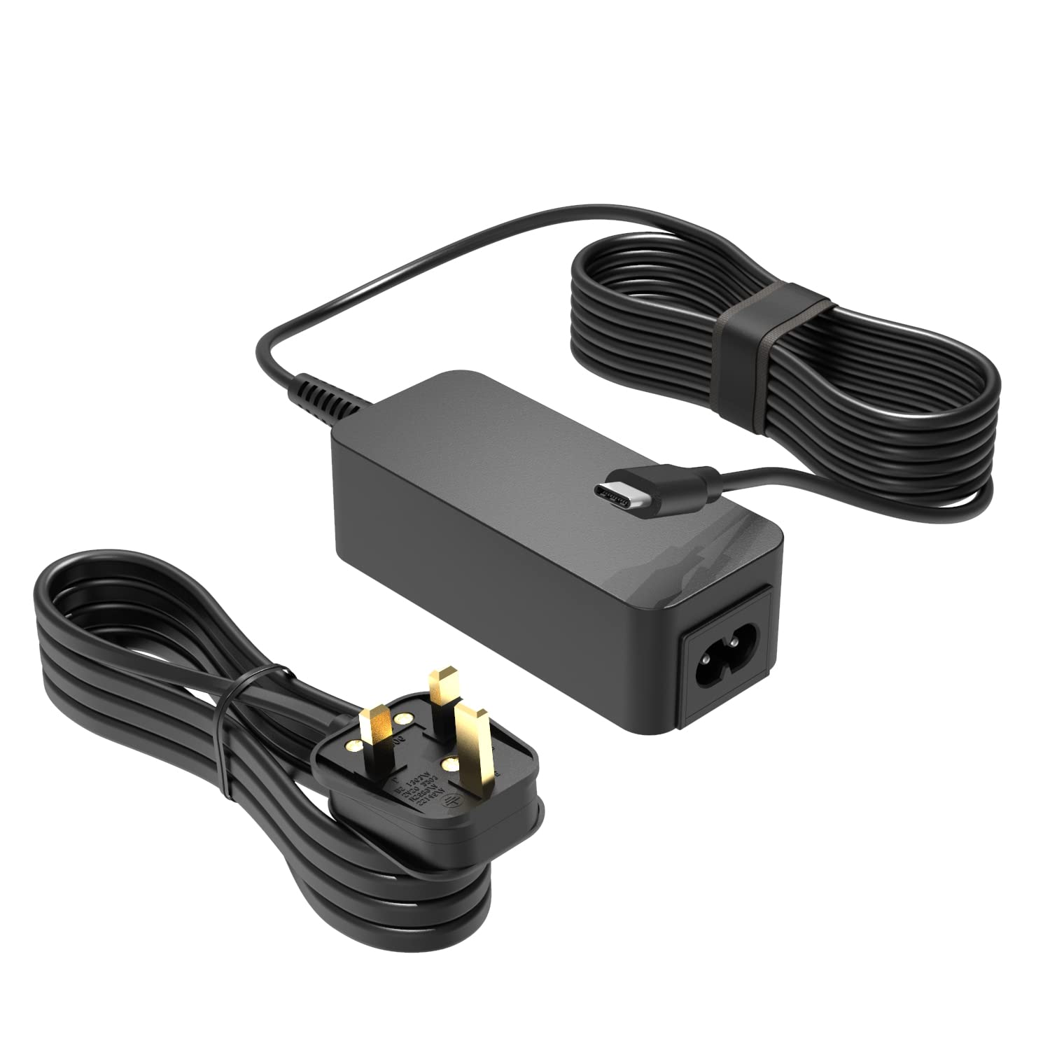 Superer 45W USB-C AC Charger Fit for Asus Chromebook Laptop - Fit for ChromeBook Flip CM CR CX Laptop Power Supply Adapter Cord