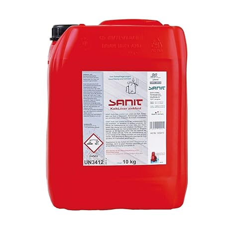 SANIT KalkLöser 10kg Kanister (zinkfest)