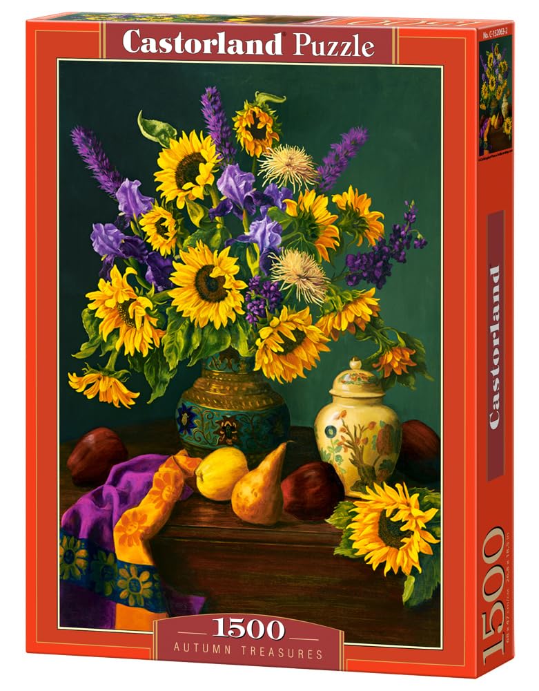 Puzzle 1500 pièces : Trésors d'Automne