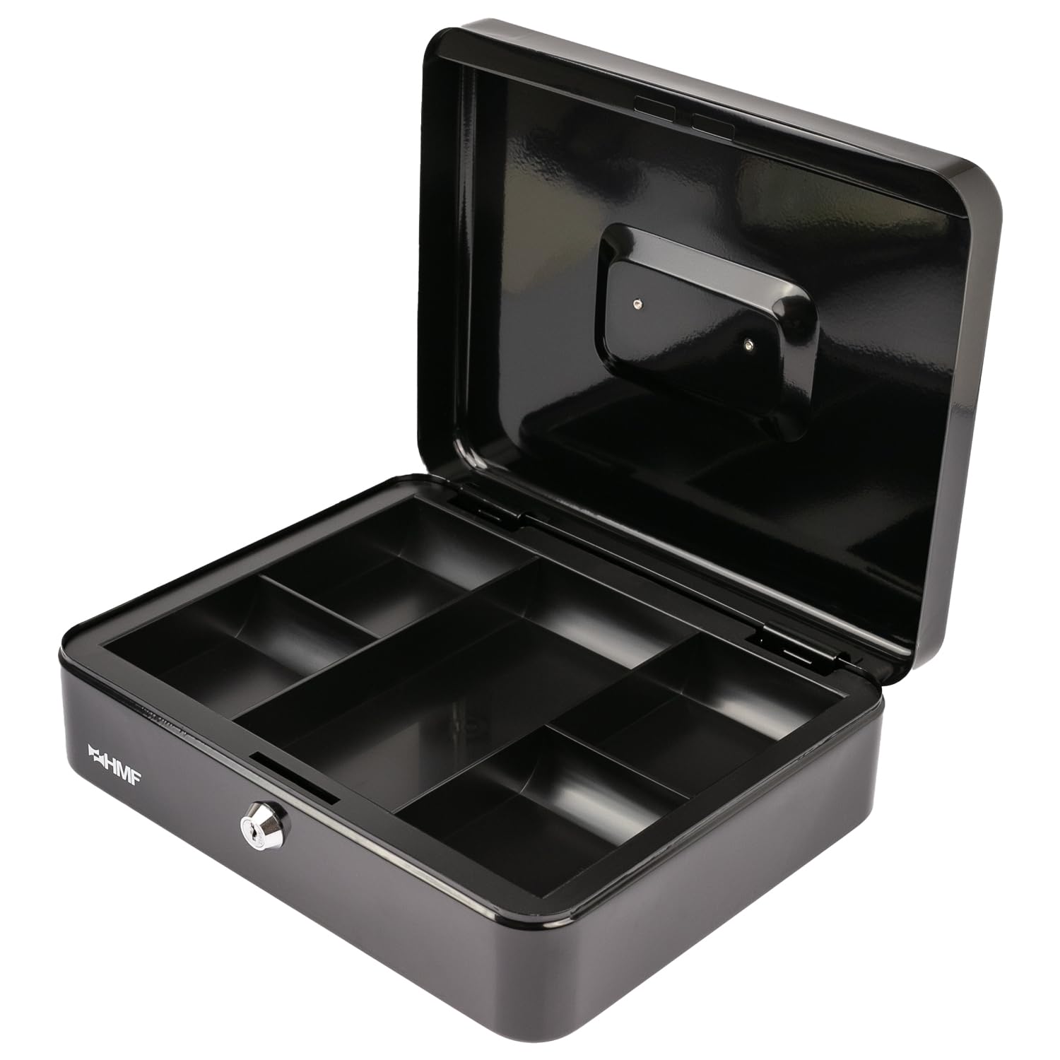 HMF 10130 Cash Box 30 x 24 x 9 cm, black
