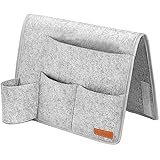 Dicke Filz Betttasche Mit 5 Taschen - Hängeorganizer Für Bett, Sofa & Babybett