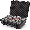 Nanuk 935 Waterproof Carry-On Hard Case with Wheels and Padded Divider (Black)