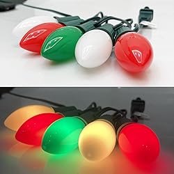 SUNSGNE C9 LED Outdoor Vintage Christmas