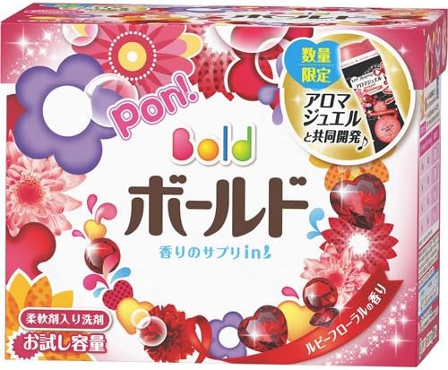 Amazon 数量限定 ボールド香りのサプリイン粉末 ルビーフローラルの香り お試し容量 750g ボールド ドラッグストア
