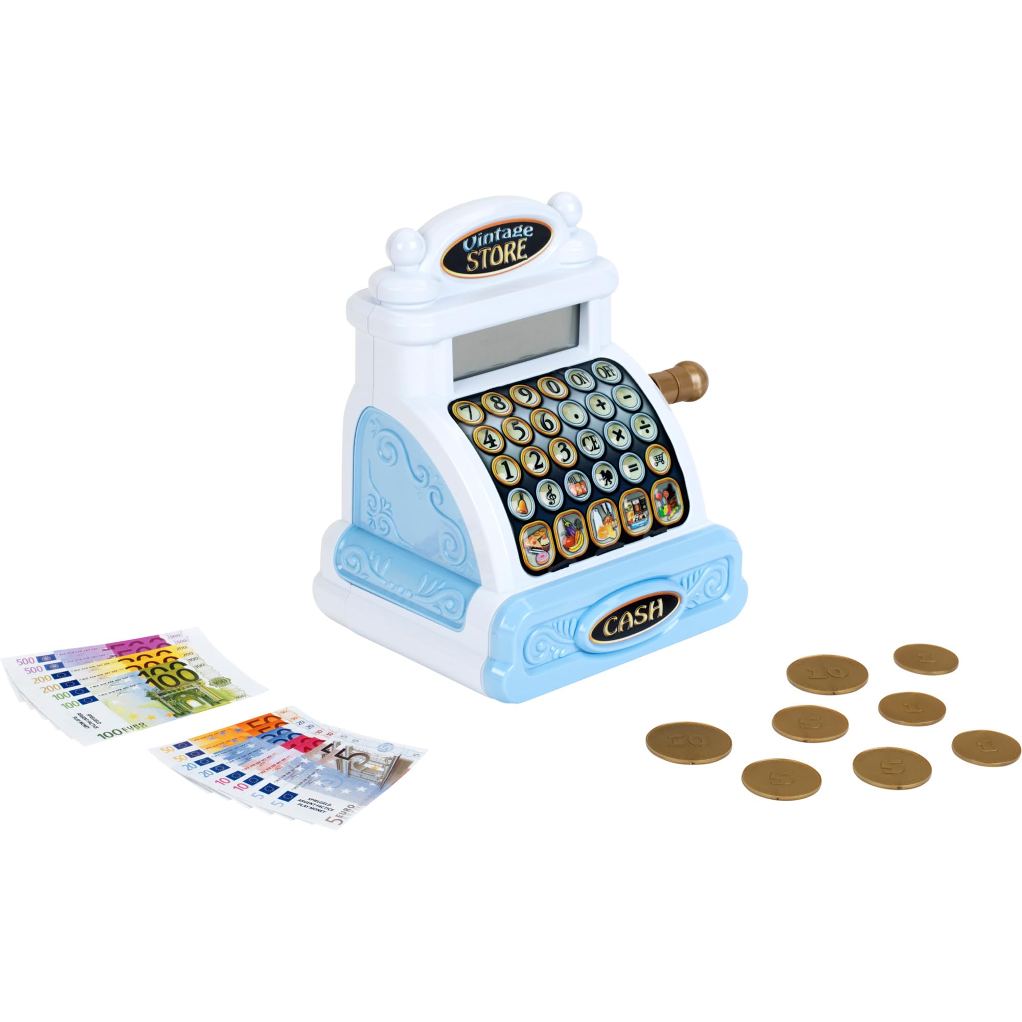 Theo Klein 9309 Electronic vintage cash register