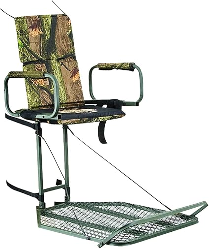 Amazon Com Guide Gear Deluxe Hang On Tree Stand Hunting Tree