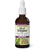 Natural Factors Oil of Oregano, 2 Fl Oz (375 Servings) | Liquid antioxidant support supplement, easy swallow organic oregano oil supplement for immune support, non-GMO, gluten-free