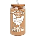 Pawzity Chicken Gifts for Women - Chicken Themed Gifts - Chickens Lover Gift, Chickens Lady Mom Gift - Mothers Day Ideas for Women - Farmer Animal Present Ideas - 16 Oz 2-sided Can Glass