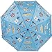 Babalu Kids 18 Inch Sky Blue Umbrella - Emergency Vehicles