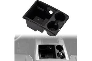 Dacalo Center Console Organizer Tray for Dodge Ram 1500 2500 3500- Storage Insert Plus Cup Holder Replacement - Custom Fit fo