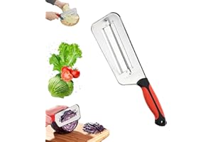 Cabbage Chopper Shredder - Stainless Steel Kitchen Shredder Knife for Slicing, Grating & Shredding - Slicer Cutter Chopper Ki