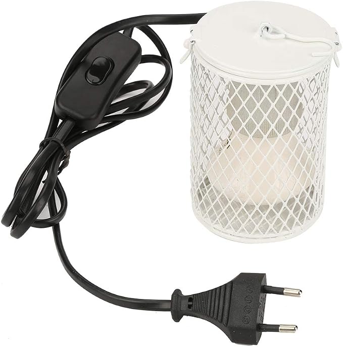 Support De Lampe Réglable Pour Terrarium - Pour Reptiles (lézards, Serpents), Lampes Chauffantes Ou UV - Dimensions 64 X 30 X 9 Cm, Noir