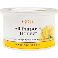 GiGi All Purpose Honee Roll-On Hair Removal Wax, Easy and Quick, Soft Wax Refill, 2.8 oz., Pack of 12 : Hair Removal Products