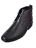 Joseph Allen Boys' Ankle Boots - Black, 9 Toddler