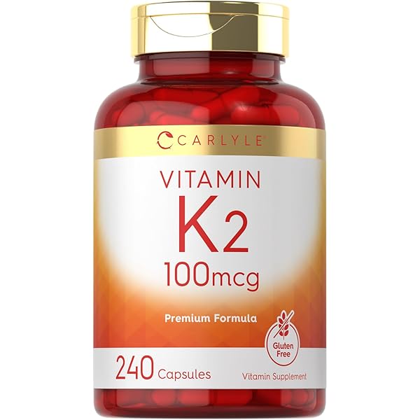 Amazon.com: Carlyle Vitamin K2 MK7 100 mcg | 150 Softgels | Non