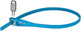 Hiplok Z LOK Bike Lock Cyan — Lightweight Zip Tie with Steel Core 400mm