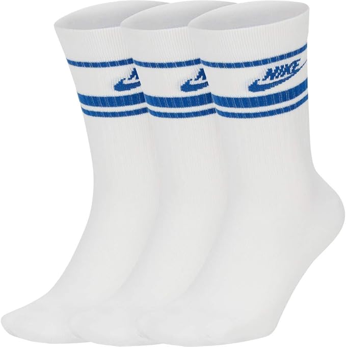 ナイキ メンズ エブリデー エッセンシャル クルーソックス 3足パック Us サイズ Large スポーツソックス 通販 Amazon