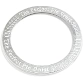 Norpro Aluminum 9 Inch Pie Crust Shield, Shown