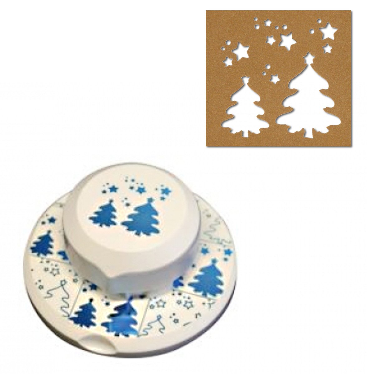 Christmas punch, Artoz Fliegender Stanzer "Weihnachtsbäume"