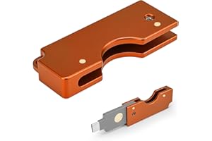 Aluminum Protective Carrying Case fits for Yubikey 5C NFC – Flip Slide Design Keychain Holder for Quick Access & Everyday Pro
