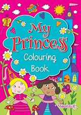 Squiggle My Princess & Ballerina Colouring Books 2 Pack A4 72 Pages Each view 3