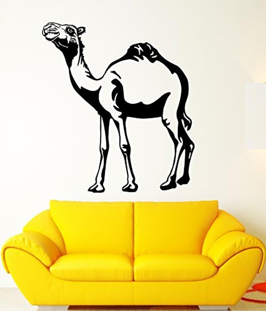 XX Plus Fashion Camel Zoo Wall Stickers Desert Animals Decor Wall Decal Sticker For You