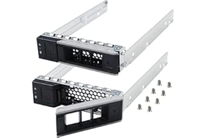Hard Drive Caddy 3.5" SSD Mount X7K8W Hard Drive Bracket Metal HDD Caddy Compatible for Dell PowerEdge Servers 14th Gen R240 