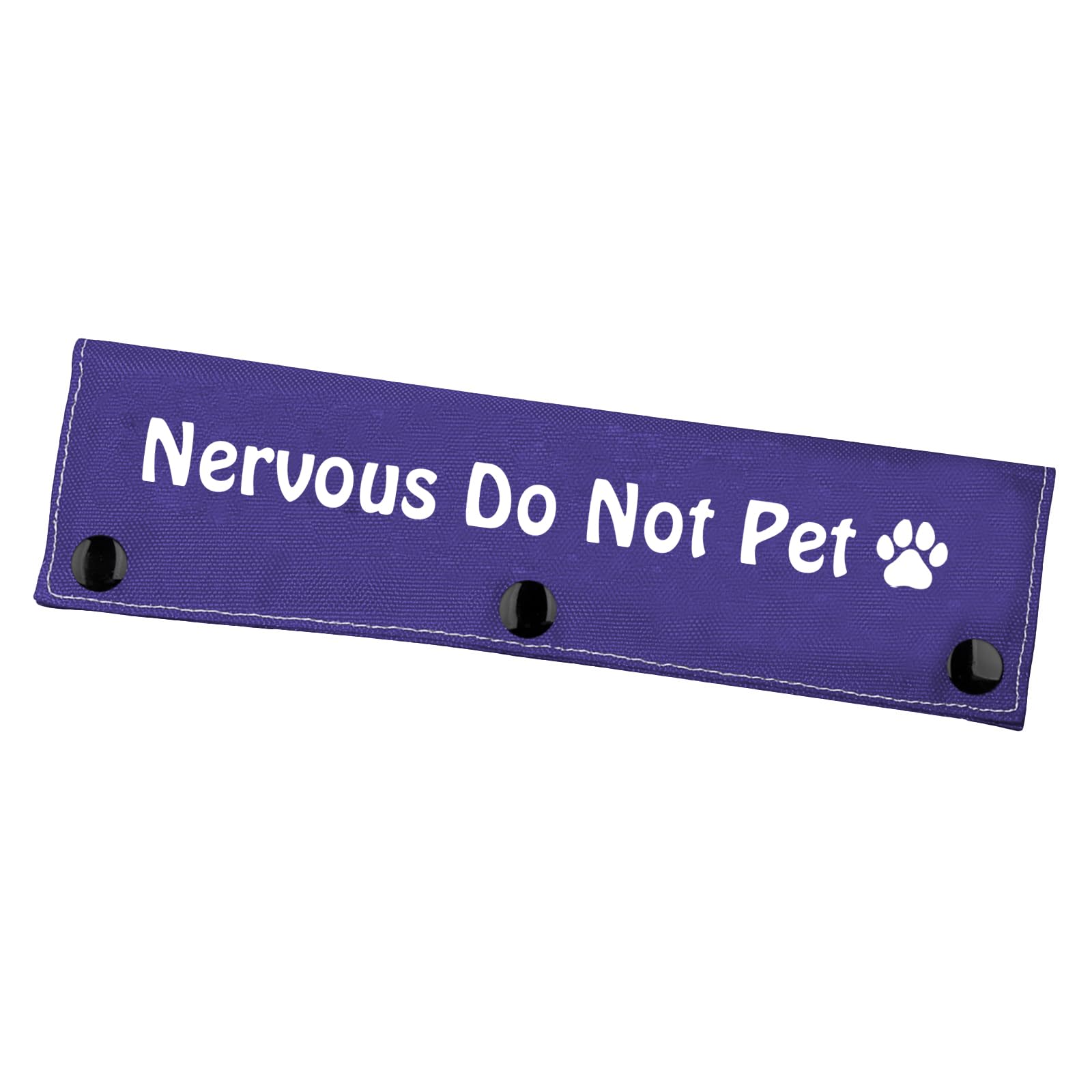 Zuo Bao Nervous Do Not Pet Dog Leash Sleeve Anxious Dog Leash Accessory (Nervous Do Not Pet)