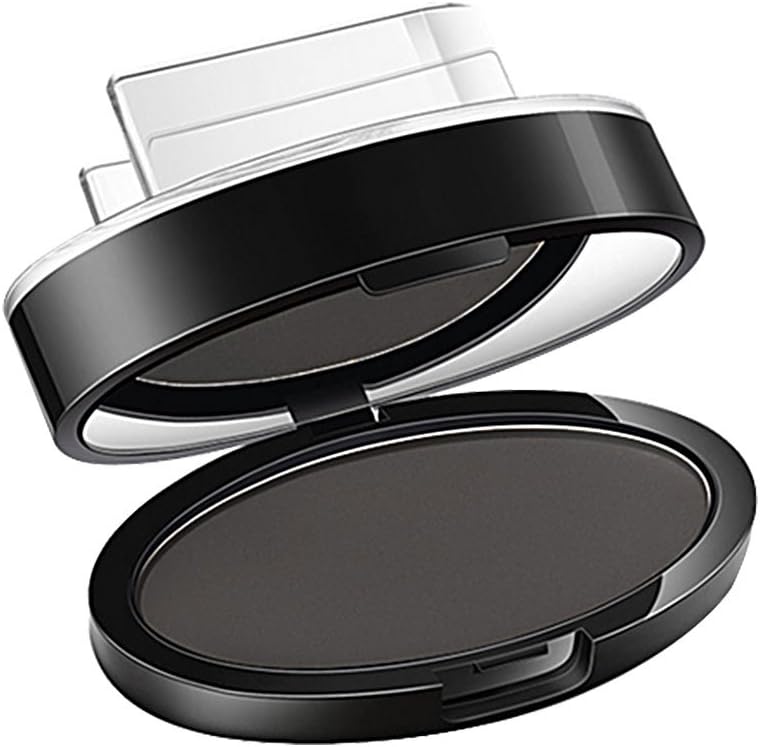 Eyebrow Shadow Set Waterproof Eyebrow Stamp Straight Arched Shape Brow Stamp Powder