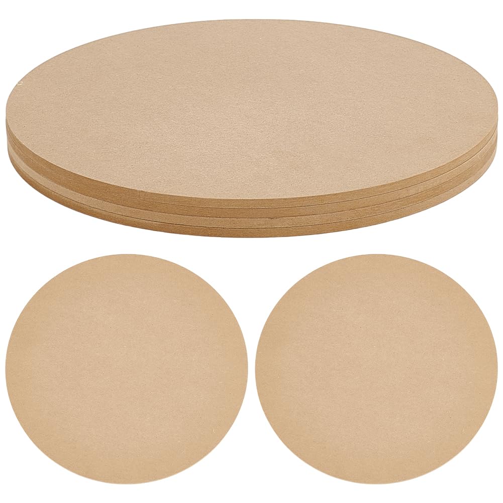UNICRAFTALE About 4 Pcs Flat Round Pottery Wheel Round Clay Throwing Bats for Clay Crafts Arts Ceramics Potterys Tools 30cm Pottery Bats for Potterys Wheel Portable Clays Wedging Board with Built