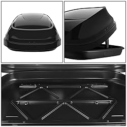 DNA MOTORING Rooftop Cargo Box Carrier Lockable