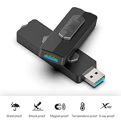 Aiibe Flash Drive 128GB USB 3.0/USB 3.1 Thumb Drive