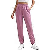 CRZ YOGA SoftAura Sweatpants Women Modal Joggers High Waisted Lounge Travel Casual Sweat Pants with Pockets Cinch Bottom
