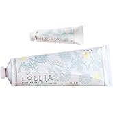 LOLLIA Wish No. 22 Handcreme Bundle, .33 oz. & 4 oz. – Sugared Pastille – Scented Hand Cream for Women, Moisturizing Hand Lotion for Dry Hands, Shea Butter & Cocoa Butter, Quick Absorbing Lotion