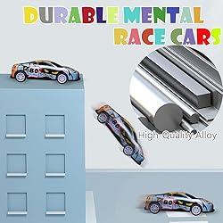 36 Pack Pull Back Toy Cars, Mini Die-Cast Race Cars