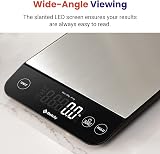 Etekcity 10kg Digital Kitchen Scale Waterproof USB-C Rechargeable LED Display view 8