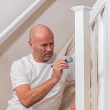 Leyland Trade Acrylic Eggshell Paint Brilliant White 5 Litre Kitchen Bathroom view 4