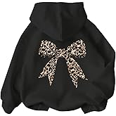 Ecolala Hoodie for Girls Sweatshirt Cute Bow Graphic Kids Long Sleeve Hoodies