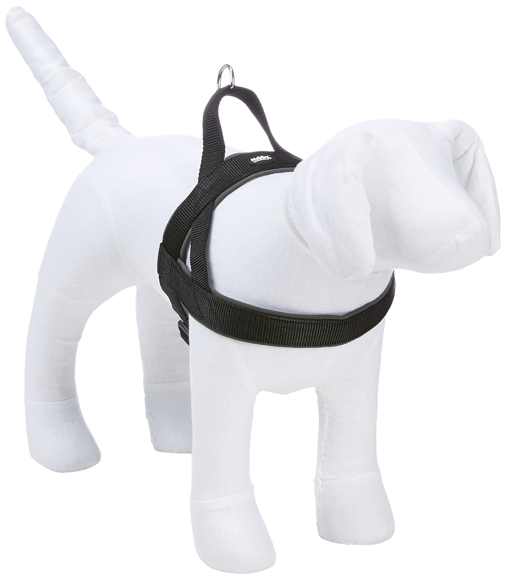 Nobby Classic Preno Norwegian Harness, 50-64 cm+42 cm/25-35 mm, Black/Gray